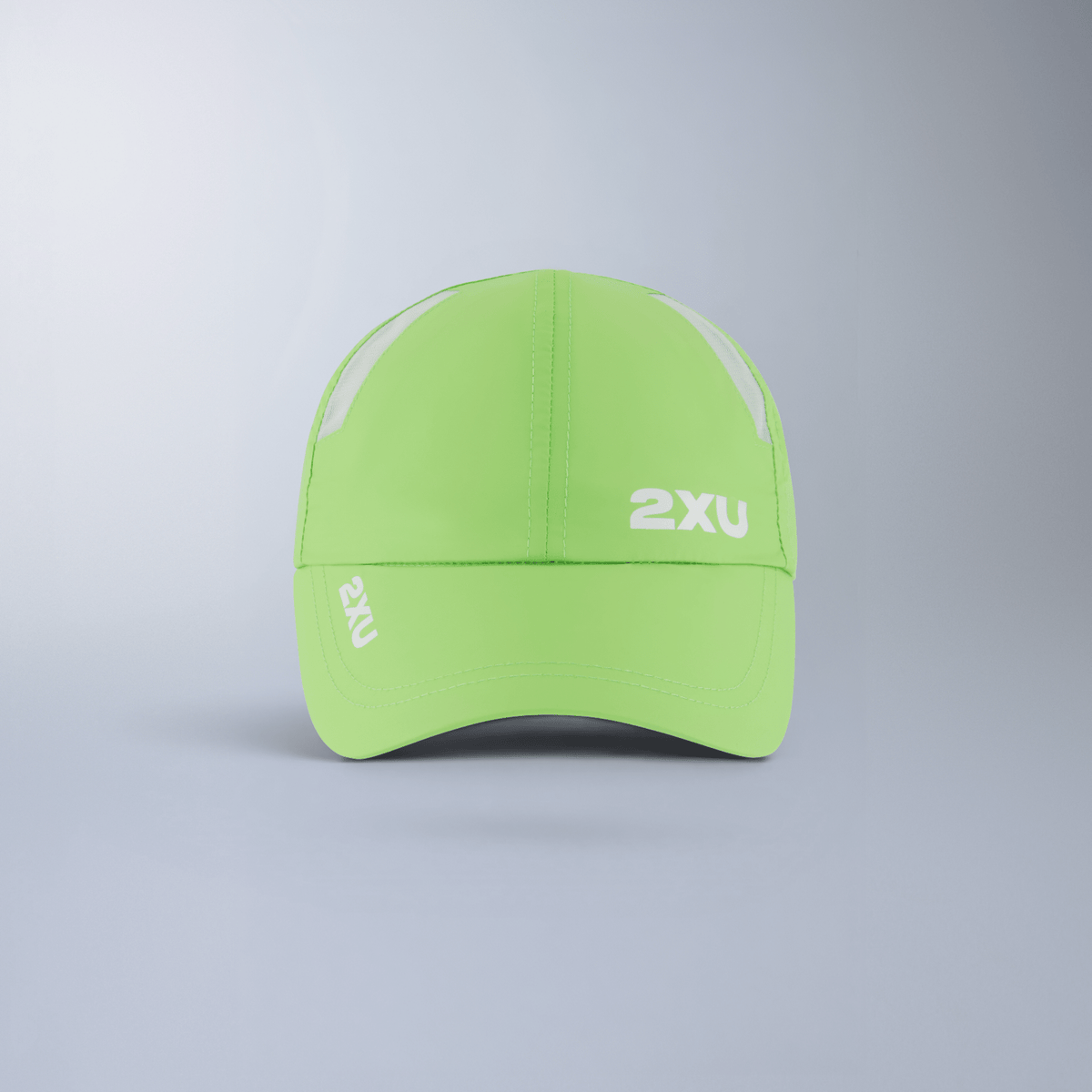 2XU South Africa - Run Cap - Lime Zest/White