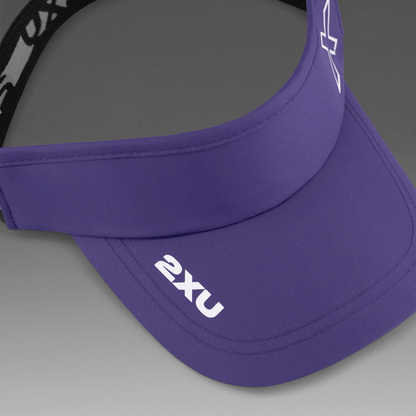 2XU South Africa - Performance Visor - FDK/WHT