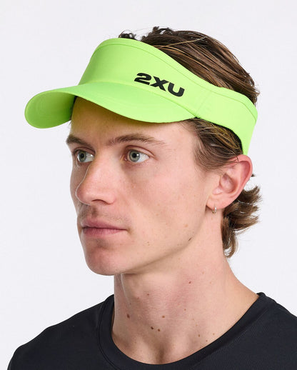 2XU South Africa - Run Visor - VOL/BLK