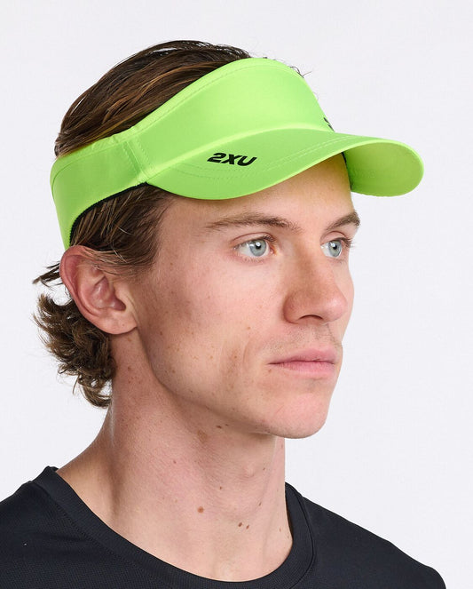 2XU South Africa - Run Visor - VOL/BLK