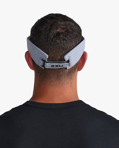 2XU South Africa - Run Visor - Weathervane/Black