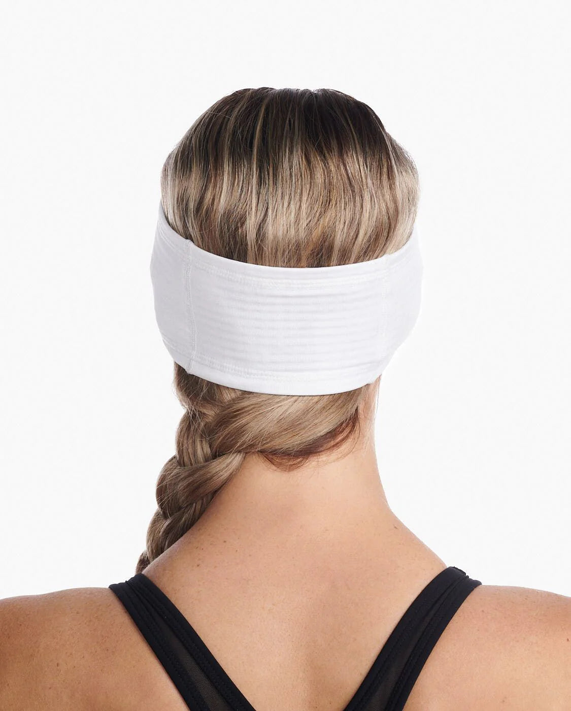 2XU Ignition Headband Unisex - Reflective Silver / White