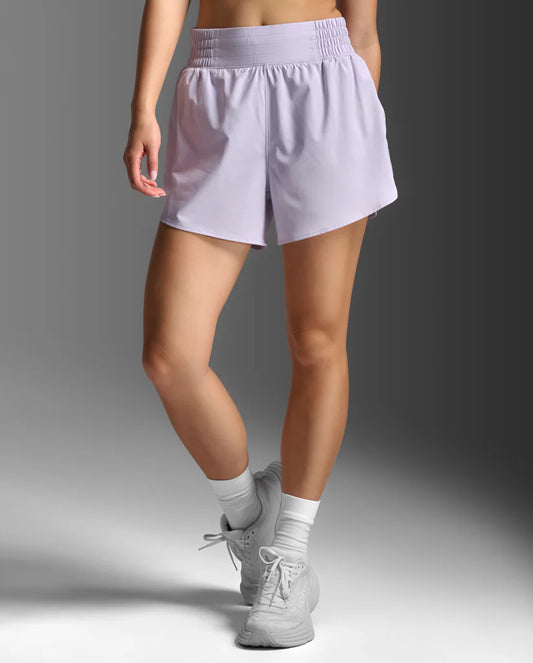 2XU Women's Aero Hi-Rise 4 inch Shorts