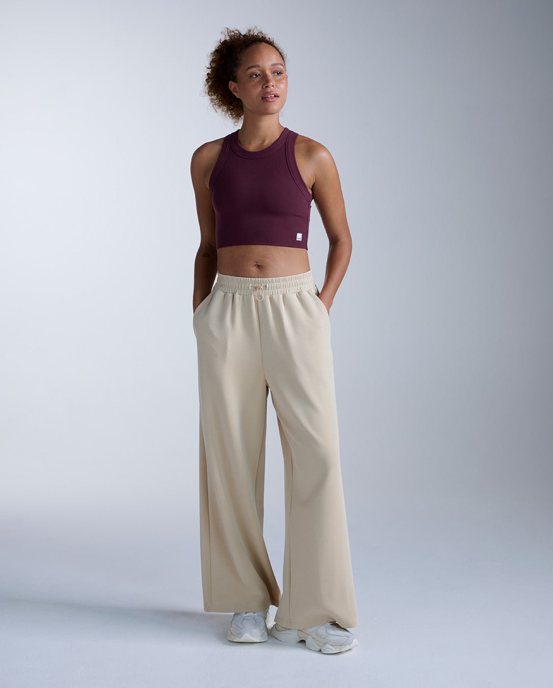 2XU South Africa - Wonderluxe Sand Washed Wide Pants - S