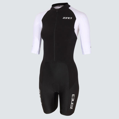 Zone 3 Women's Lava Long Distance Short Sleeve Full Zip