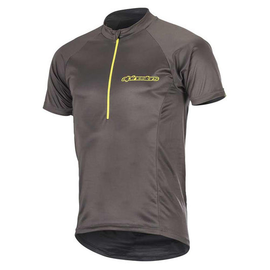 Alpinestars Elite S/S Jersey - Dark Shadow Acid Yellow