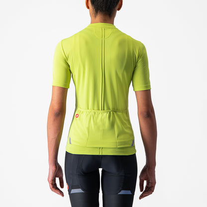 CASTELLI Anima 4 Women's Jersey - Bright Lime