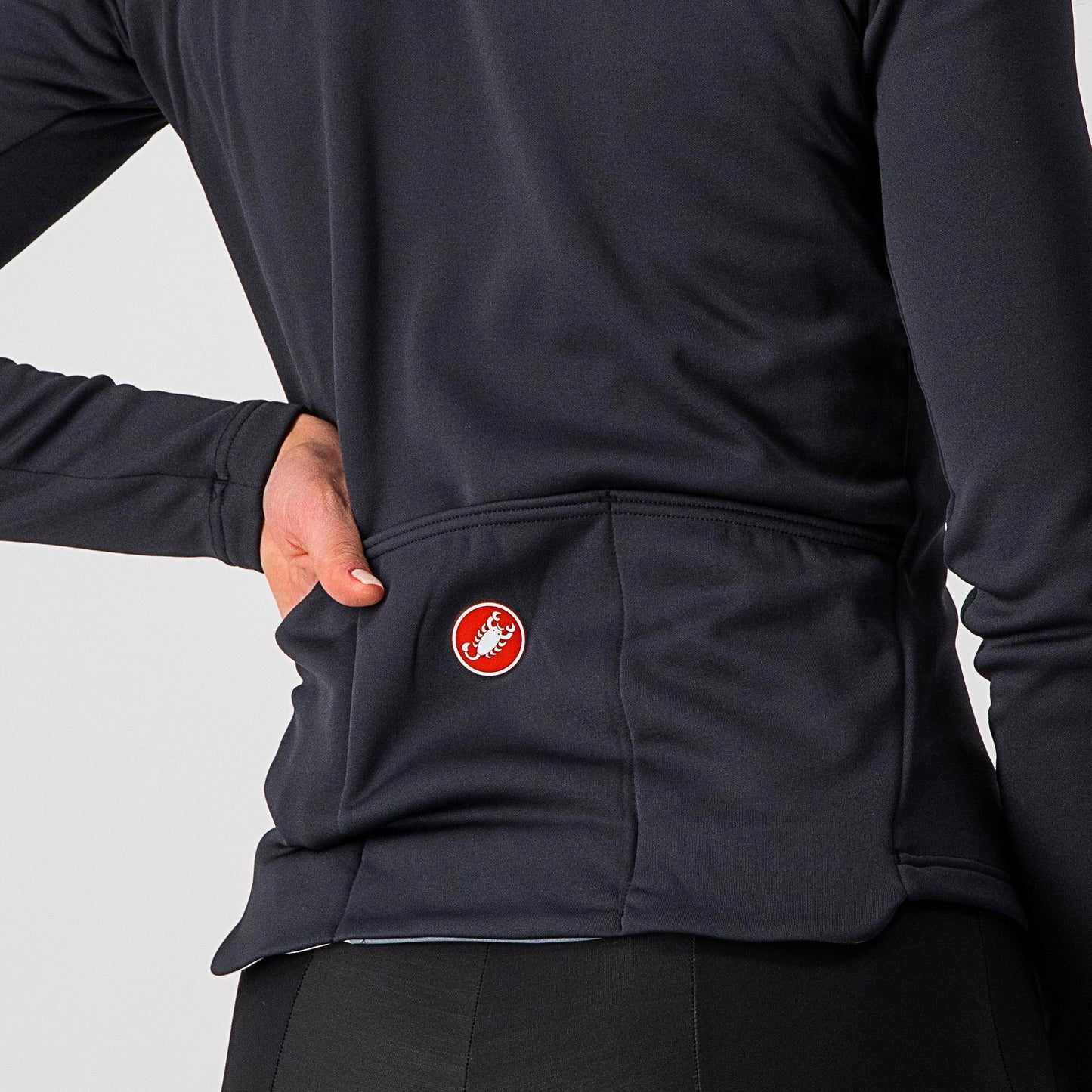 CASTELLI Sinergia 2 Women's FZ Jersey Black