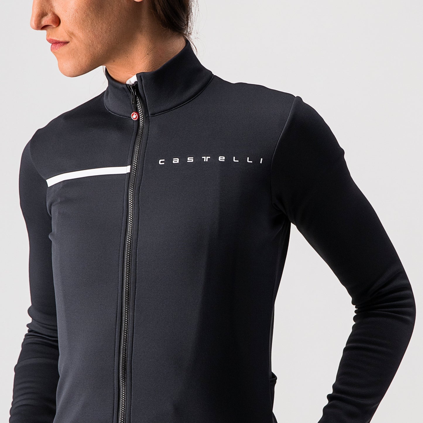 CASTELLI Sinergia 2 Women's FZ Jersey Black