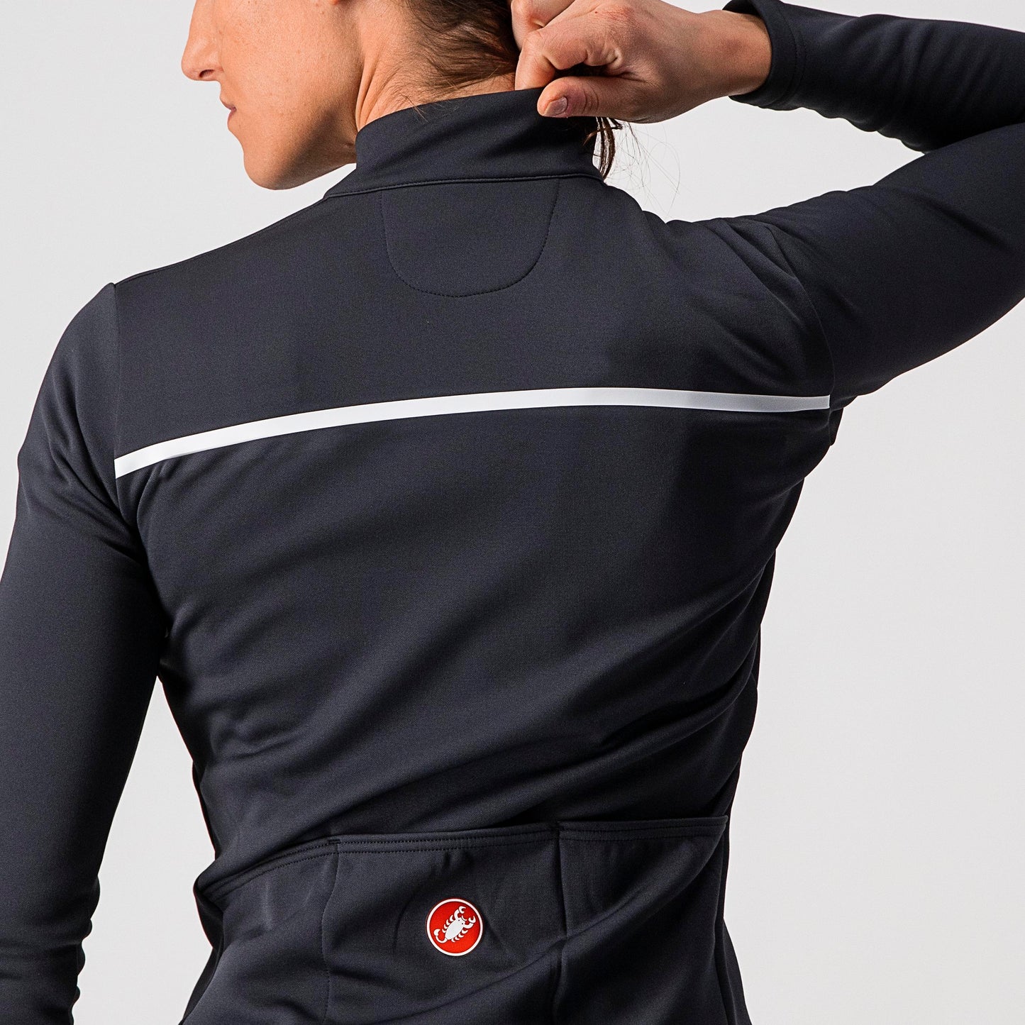 CASTELLI Sinergia 2 Women's FZ Jersey Black