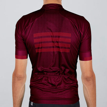 SPORTFUL Wire Jersey 2021 - Red Wine Red Rumba Gold