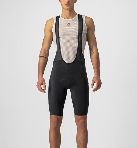 CASTELLI Unlimited All Surface Bib Short - Black