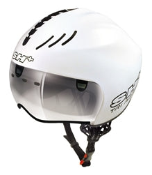 SH+ Triaghon Triathlon Helmet - White/Black