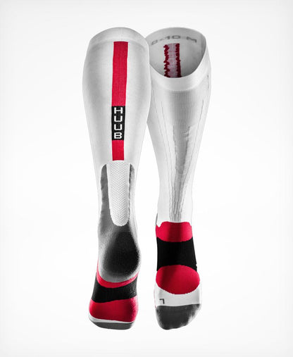 HUUB Compression Race Sock - White