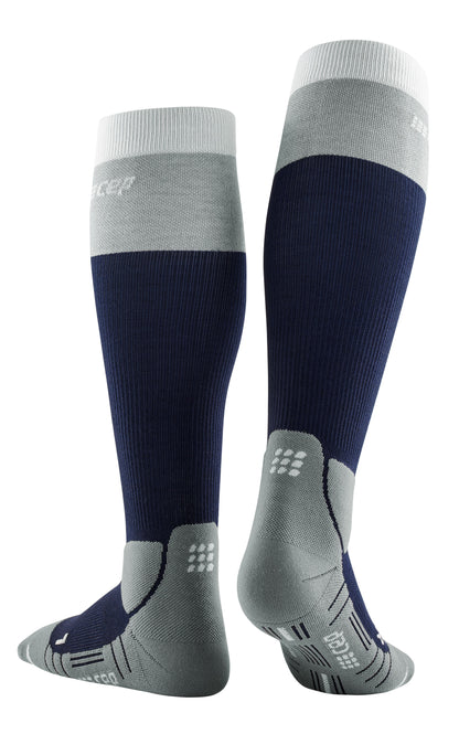 CEP Hiking Light Merino Tall Sock Men's - Marine Blue/Gray