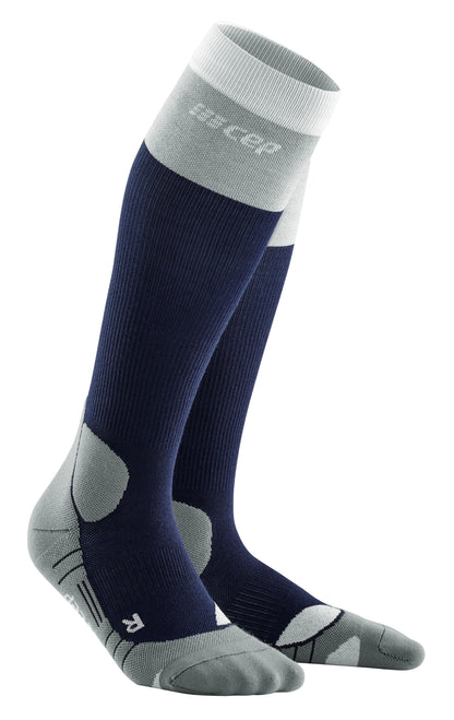 CEP Hiking Light Merino Tall Sock Men's - Marine Blue/Gray