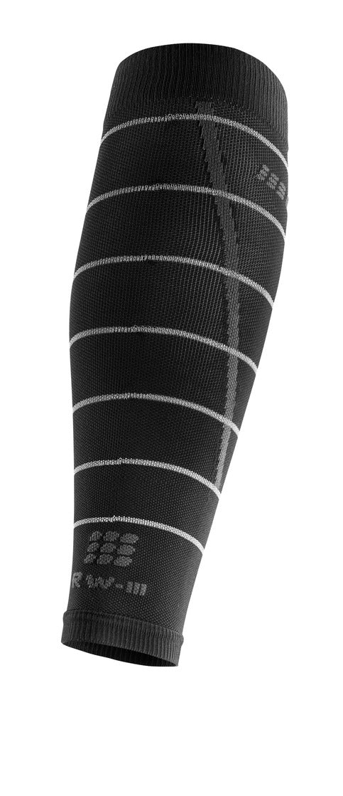 CEP Reflective Compression Calf Sleeve Women's - Black