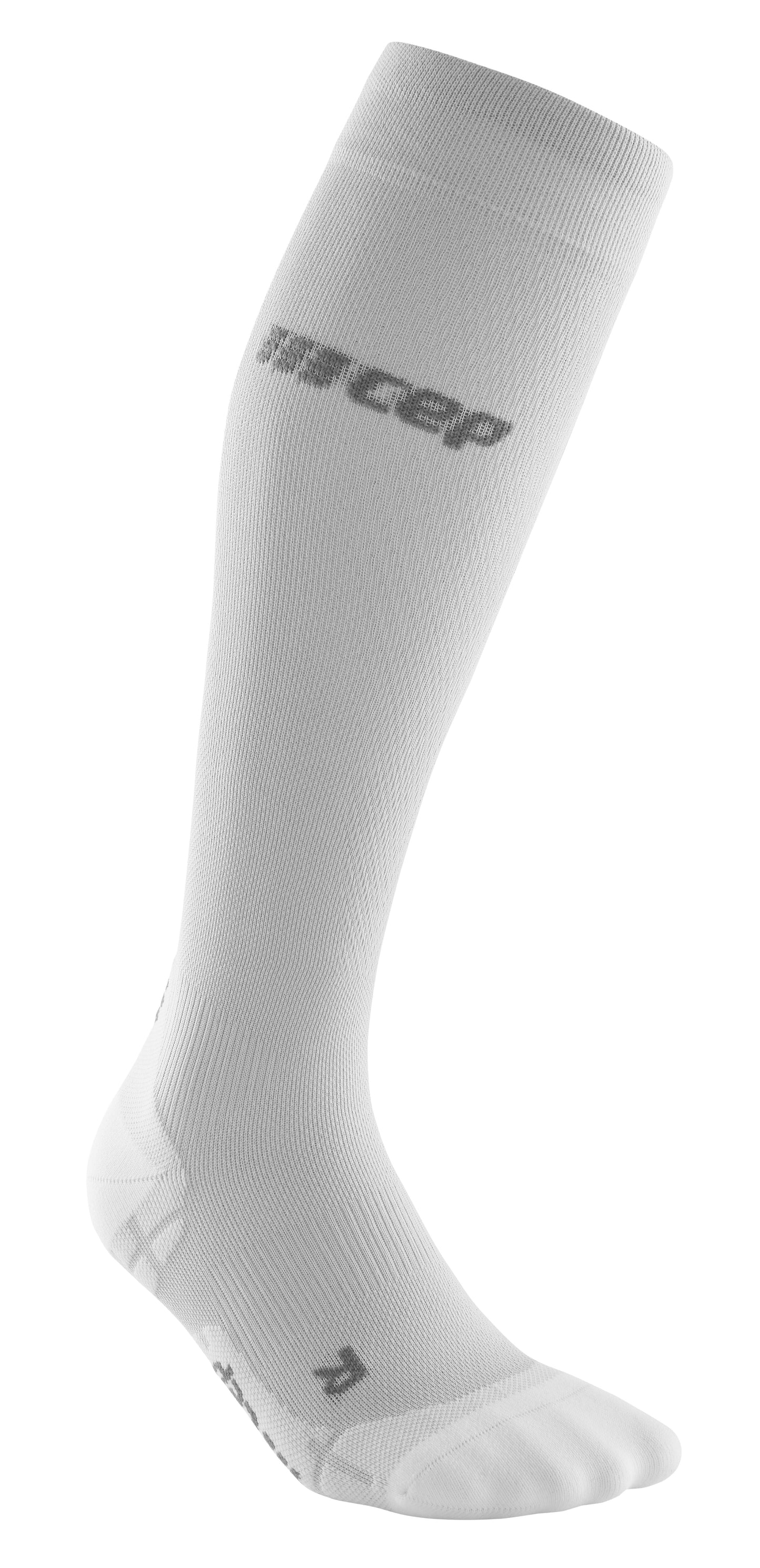 CEP Ultralight Compression Sock Tall Men's - Carbon White