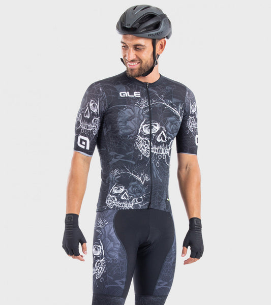 ALÈ Skull Men's Jersey - Black