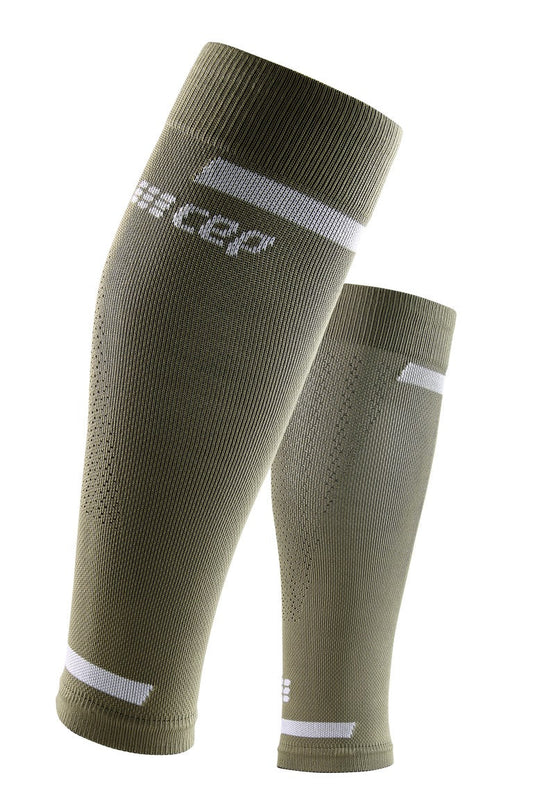 CEP Run Compression Calf Sleeves Men's - Olive