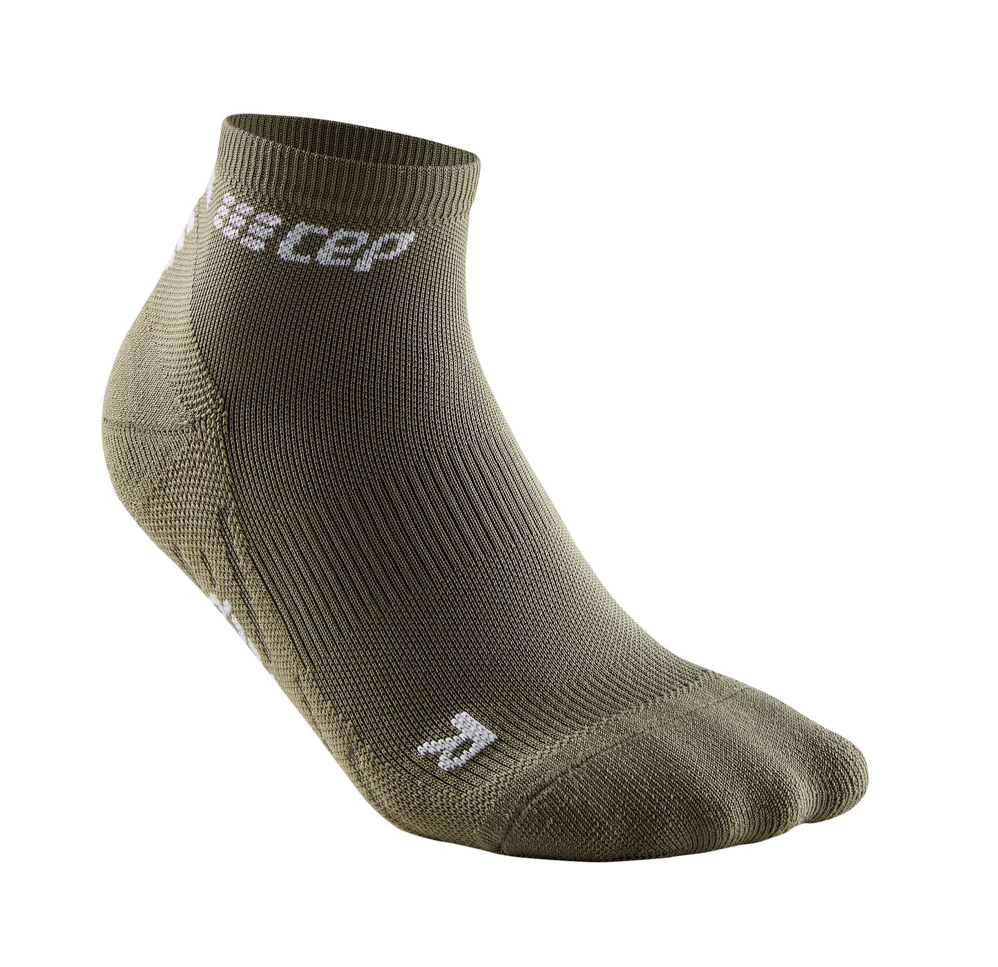 CEP Run Compression Socks Men's Low Cut - Olive