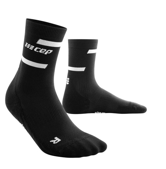 CEP Run Compression Socks Women's Mid Cut - Black