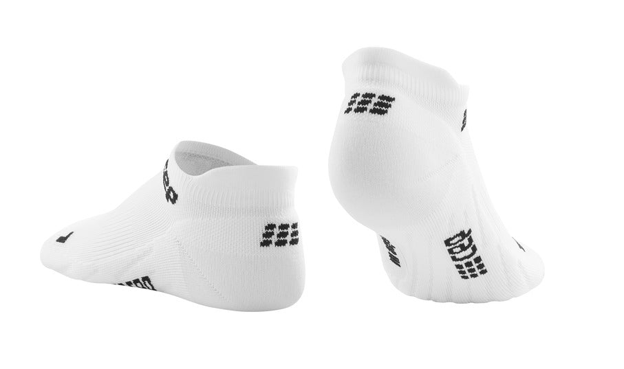 CEP Run Compression Socks Women's No Show - White