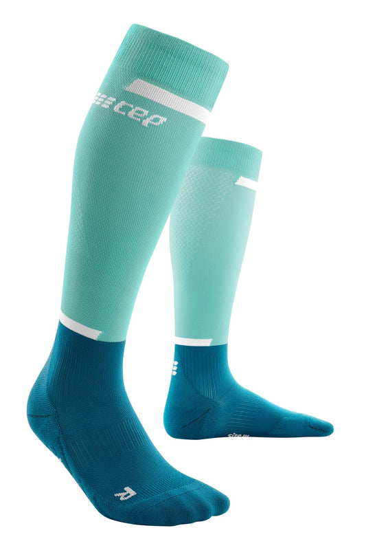 CEP Run Compression Socks Tall Men's - Ocean / Petrol