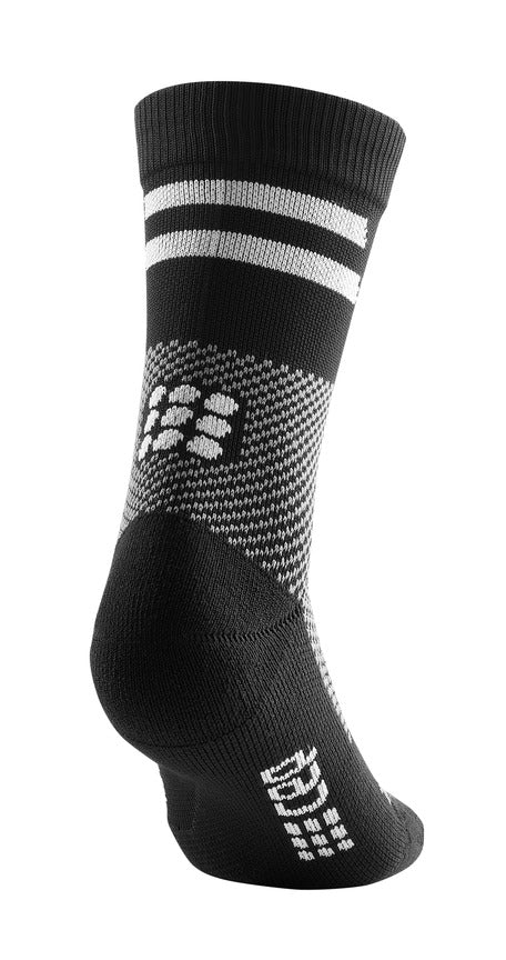 CEP Training Compression Socks Unisex Mid Cut-  Black