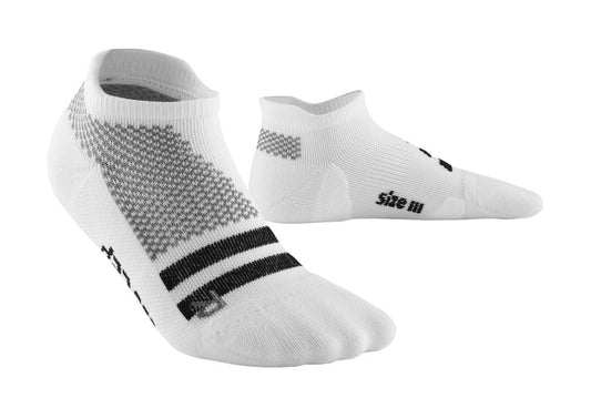 CEP Training Compression Socks Unisex No Show - White