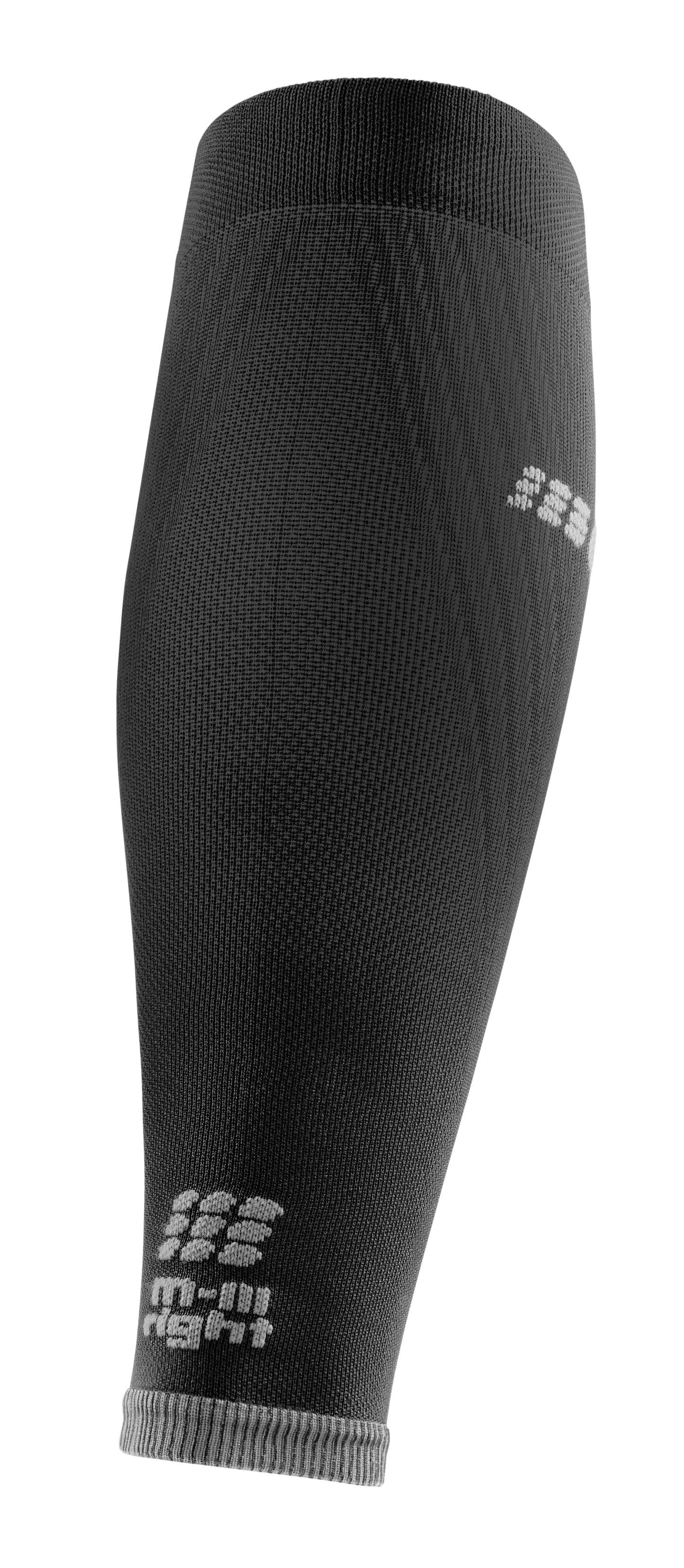 CEP Ultralight Compression Calf Sleeve Women's - Black / Light Gray