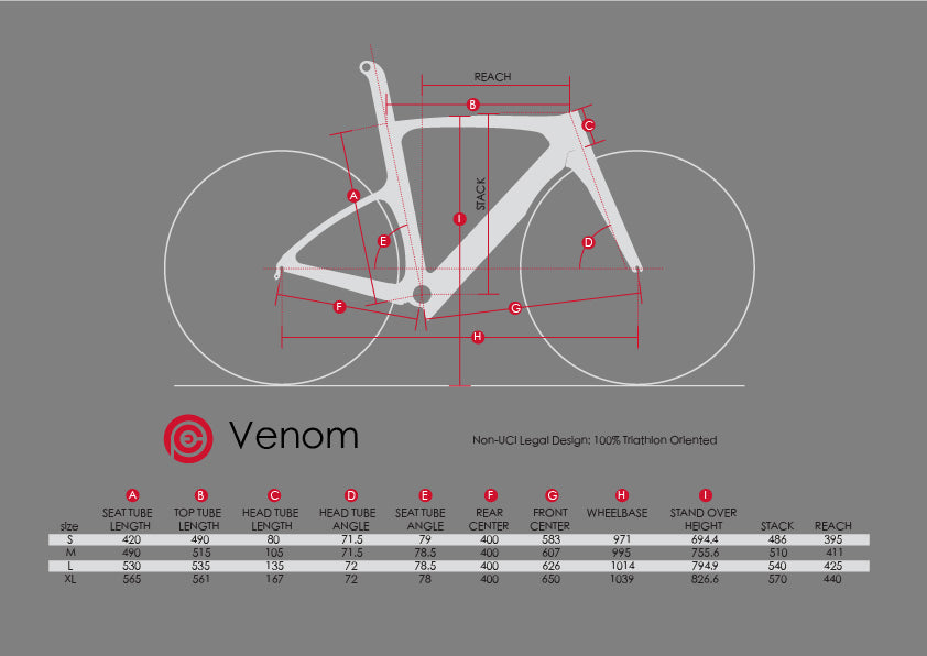 CEEPO Venom TT Frameset - White