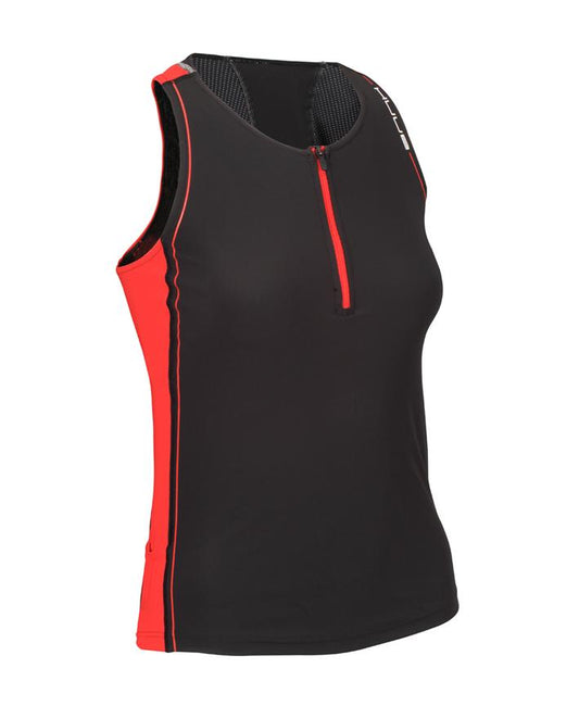HUUB Women's Core Tri Top - Black/Red