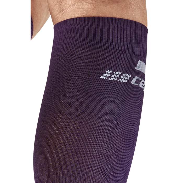 CEP Run Compression Socks Tall Women's - Violet / Black