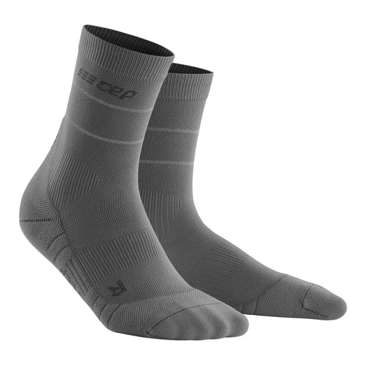 CEP Reflective Mid Cut Sock Men's - Gray