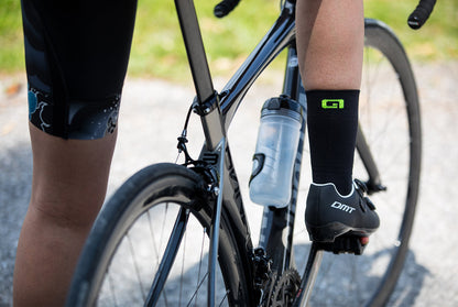 ALÈ Team Socks - Black / Fluo Yellow