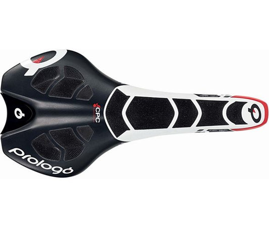 Prologo Zero ii Tirox 141 Saddle – White/Black Team COMBO